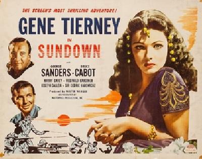 Sundown movie posters (1941) Stickers MOV_2264713