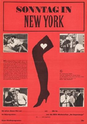Sunday in New York movie posters (1963) Stickers MOV_2264982