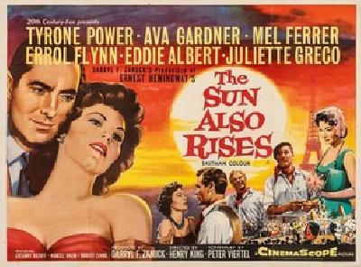 The Sun Also Rises movie posters (1957) mug