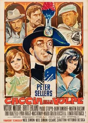 Caccia alla volpe movie posters (1966) wooden framed poster
