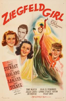 Ziegfeld Girl movie posters (1941) metal framed poster
