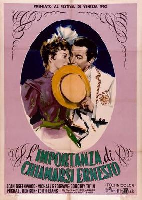The Importance of Being Earnest movie posters (1952) metal framed poster