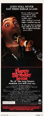 Happy Birthday to Me movie posters (1981) sweatshirt