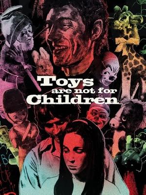 Toys Are Not for Children movie posters (1972) pillow