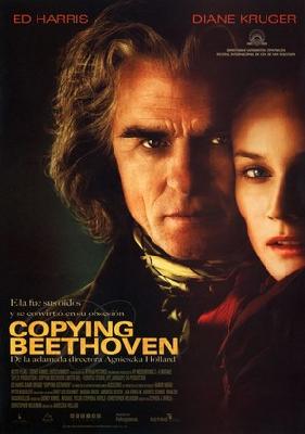 Copying Beethoven movie posters (2006) wooden framed poster
