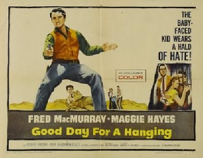 Good Day for a Hanging movie posters (1959) wood print