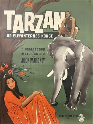 Tarzan Goes to India movie posters (1962) wood print