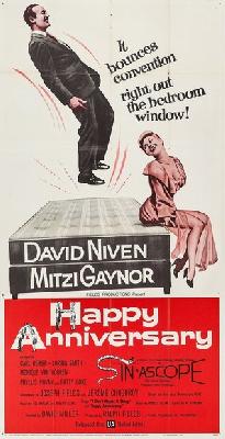 Happy Anniversary movie posters (1959) poster with hanger