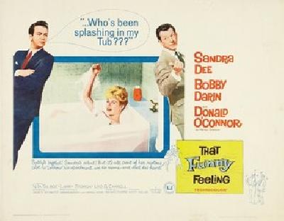 That Funny Feeling movie posters (1965) pillow