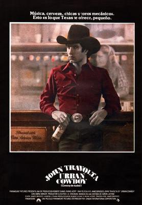 Urban Cowboy movie posters (1980) wood print