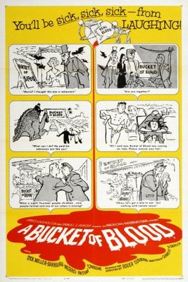 A Bucket of Blood movie poster (1959) hoodie