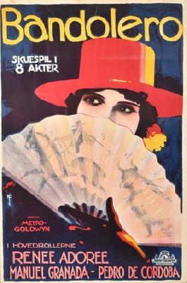 The Bandolero movie posters (1924) pillow