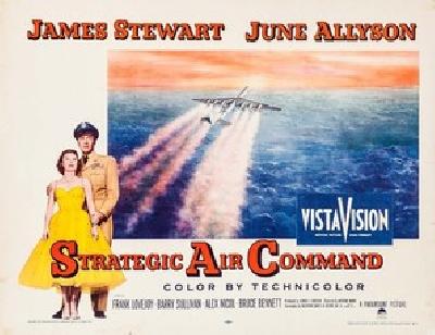 Strategic Air Command movie posters (1955) wooden framed poster