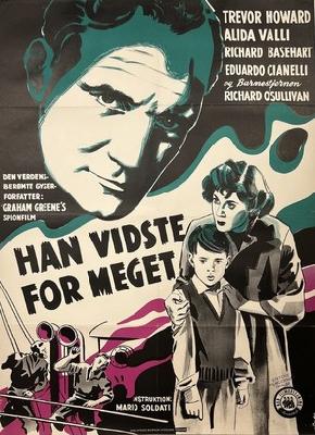 La mano dello straniero movie posters (1954) metal framed poster