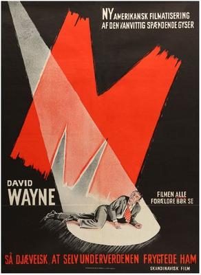M movie posters (1951) canvas poster