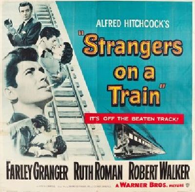 Strangers on a Train movie posters (1951) Mouse Pad MOV_2268352