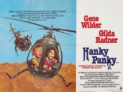Hanky Panky movie posters (1982) wooden framed poster