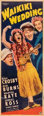 Waikiki Wedding movie posters (1937) poster with hanger