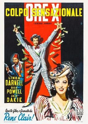 It Happened Tomorrow movie posters (1944) wood print