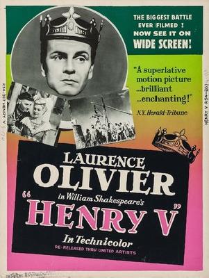 Henry V movie posters (1944) wooden framed poster