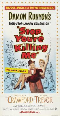 Stop, You're Killing Me movie posters (1952) hoodie