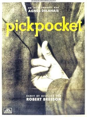 Pickpocket movie posters (1959) wooden framed poster