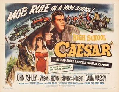 High School Caesar movie posters (1960) pillow