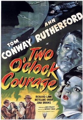Two O'Clock Courage movie poster (1945) sweatshirt