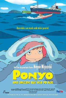 Gake no ue no Ponyo movie posters (2008) Stickers MOV_2269997