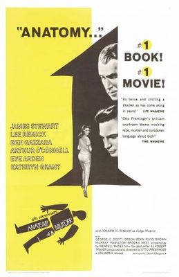 Anatomy of a Murder movie poster (1959) Stickers MOV_226b8b75