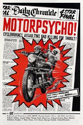Motor Psycho movie posters (1965) poster