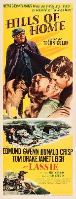 Hills of Home movie posters (1948) wooden framed poster