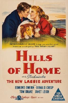 Hills of Home movie posters (1948) metal framed poster