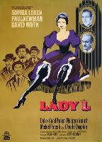 Lady L movie posters (1965) t-shirt #3710947