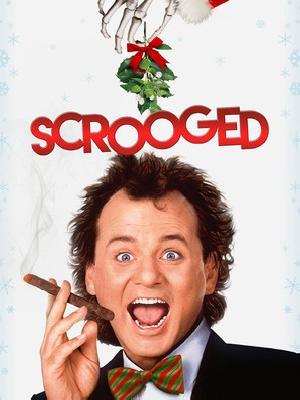 Scrooged movie posters (1988) Mouse Pad MOV_2271319