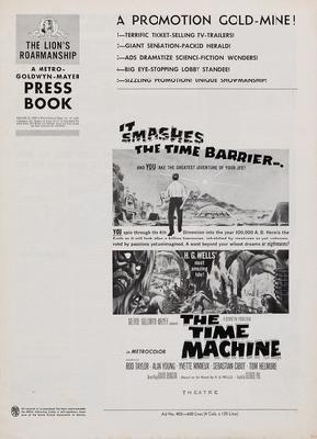 The Time Machine movie posters (1960) Stickers MOV_2271355