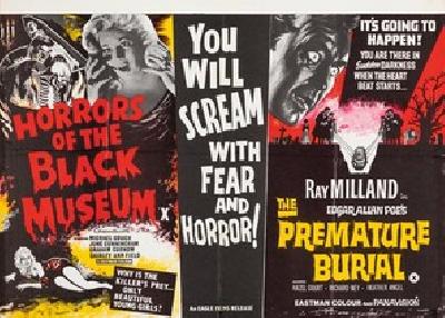 Horrors of the Black Museum movie posters (1959) sweatshirt