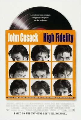 High Fidelity movie poster (2000) wooden framed poster
