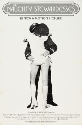 The Naughty Stewardesses movie poster (1975) wood print