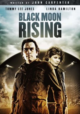 Black Moon Rising movie poster (1986) tote bag