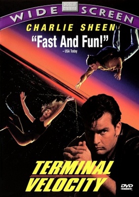 Terminal Velocity movie poster (1994) wooden framed poster