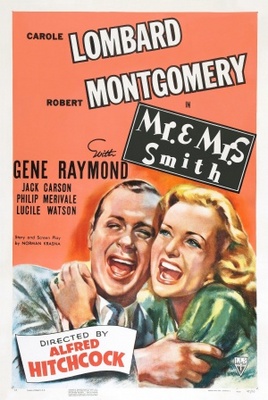 Mr. & Mrs. Smith movie poster (1941) canvas poster