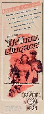 This Woman Is Dangerous movie poster (1952) mug