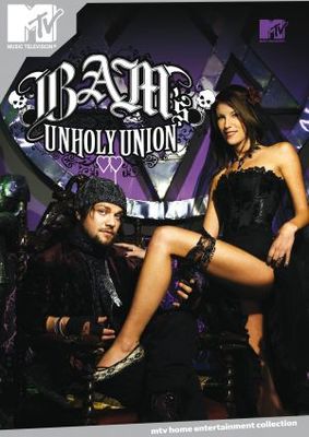 Bam's Unholy Union movie poster (2007) wooden framed poster