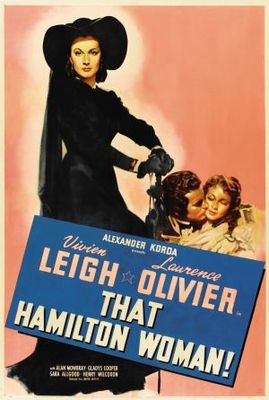 That Hamilton Woman movie poster (1941) metal framed poster
