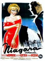 Niagara movie poster (1953) t-shirt #698279