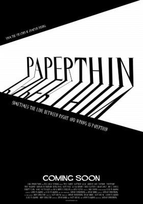 Paperthin movie poster (2012) Poster MOV_22f10fdf