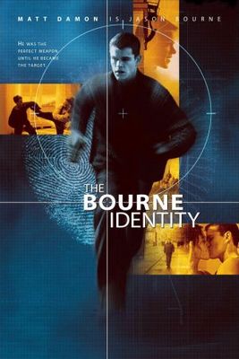 The Bourne Identity movie poster (2002) wood print
