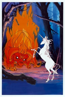 The Last Unicorn movie poster (1982) tote bag