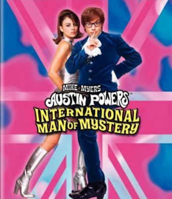 Austin Powers movie poster (1997) wooden framed poster